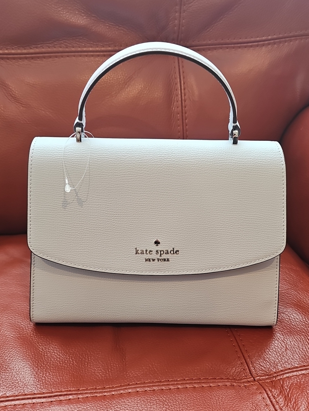 Kate Spade Blue Structured Top-Handle Satchel